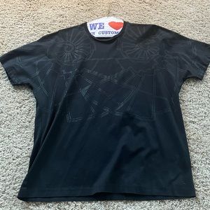 Les Hommes graphic printed t shirt. XL